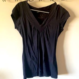 Black v neck t shirt